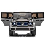 Masinuta electrica pentru copii Mercedes EQG Concept gri, noua