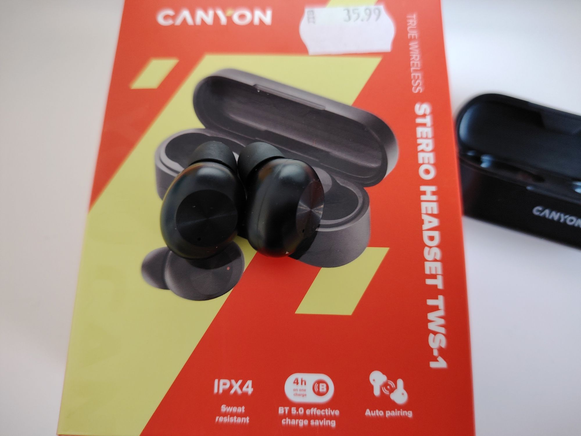 True wireless earbuds Canyon