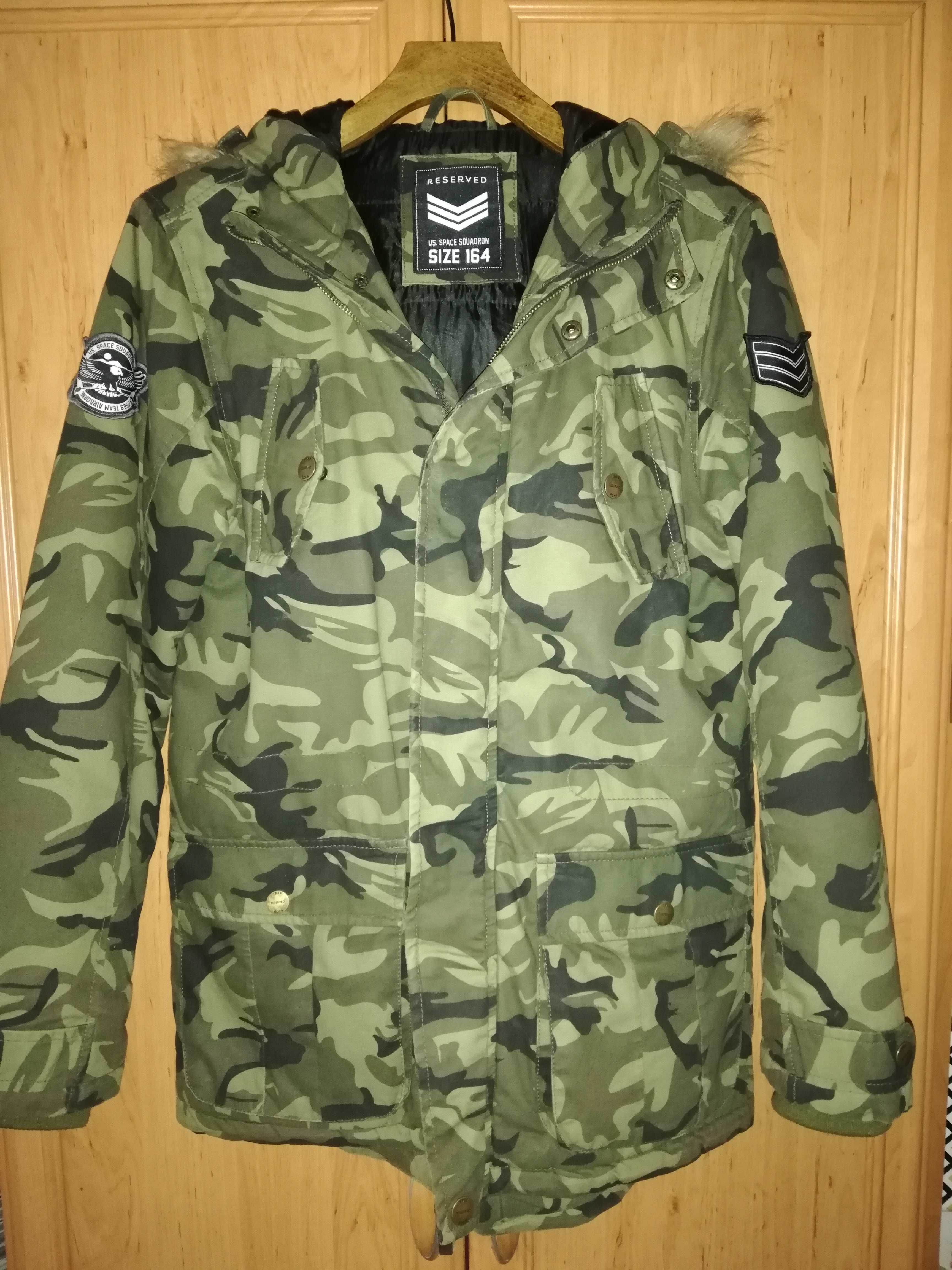 Parka, geaca camuflaj