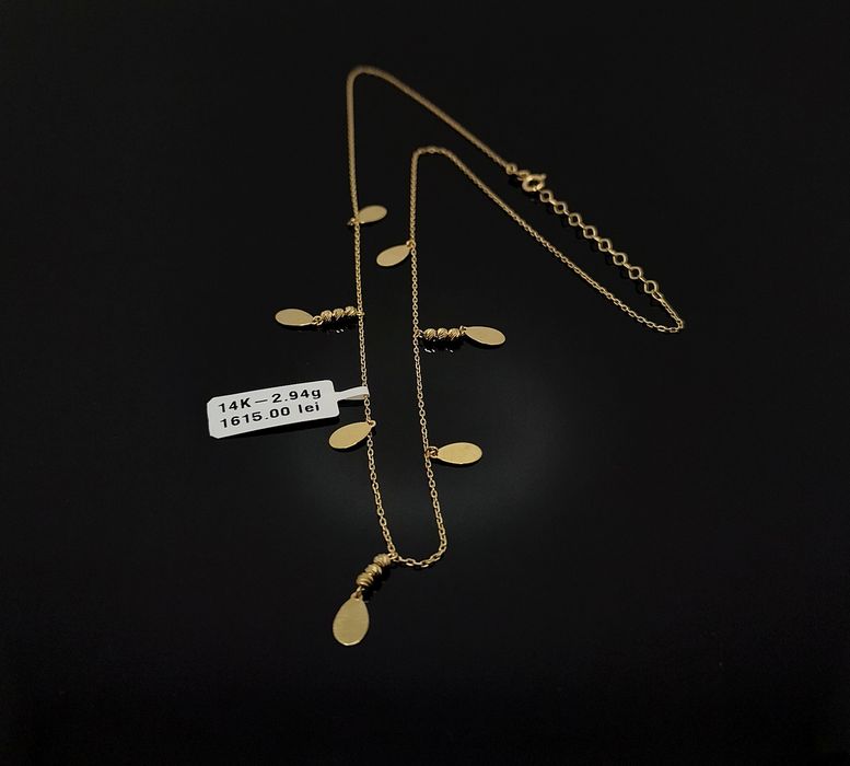 Bijuteria Royal lant din aur 14k 2.94 gr