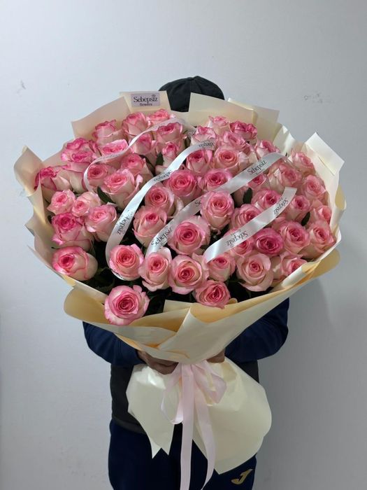 Продам 51 роза свежие сегодняшние метровые