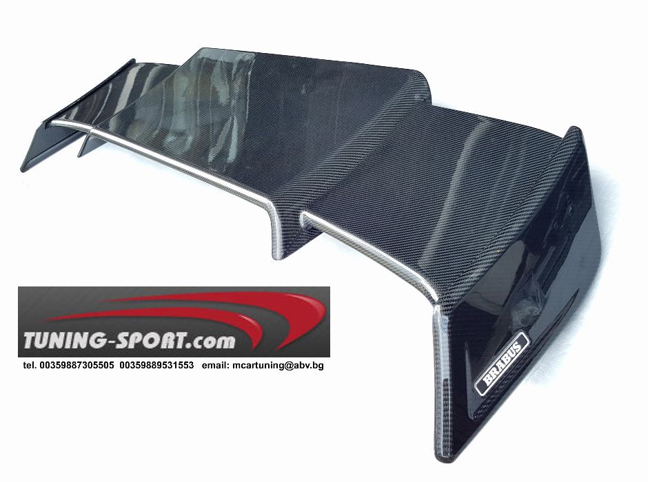 Спойлер карбон Mercedes G-class G350 G400 G500 G63 AMG W463A W464