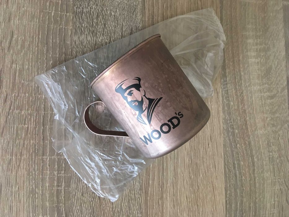 Woods ром метална чаша канче ретро стил