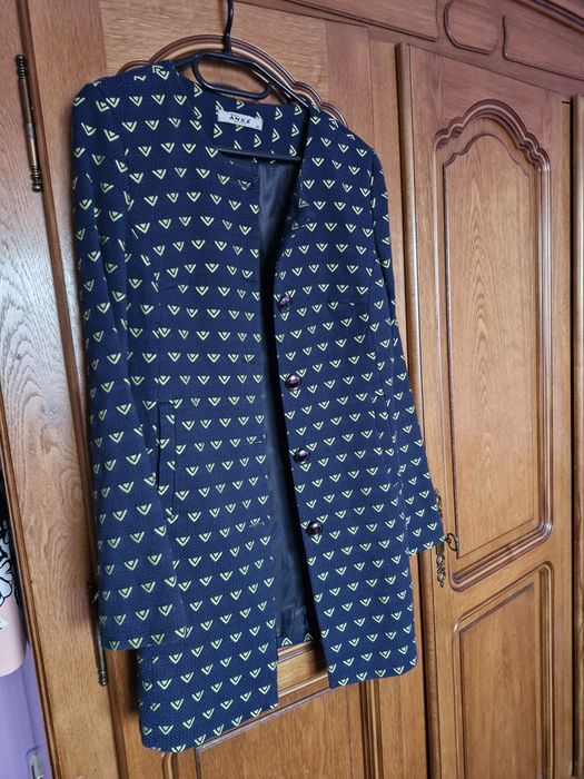 Pardesiu dama,bluemarin cu verde,S