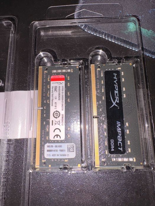 Kingston HyperX Impact 32GB(2x16GB) DDR4 2666MHz CL16 Dual Channel Kit