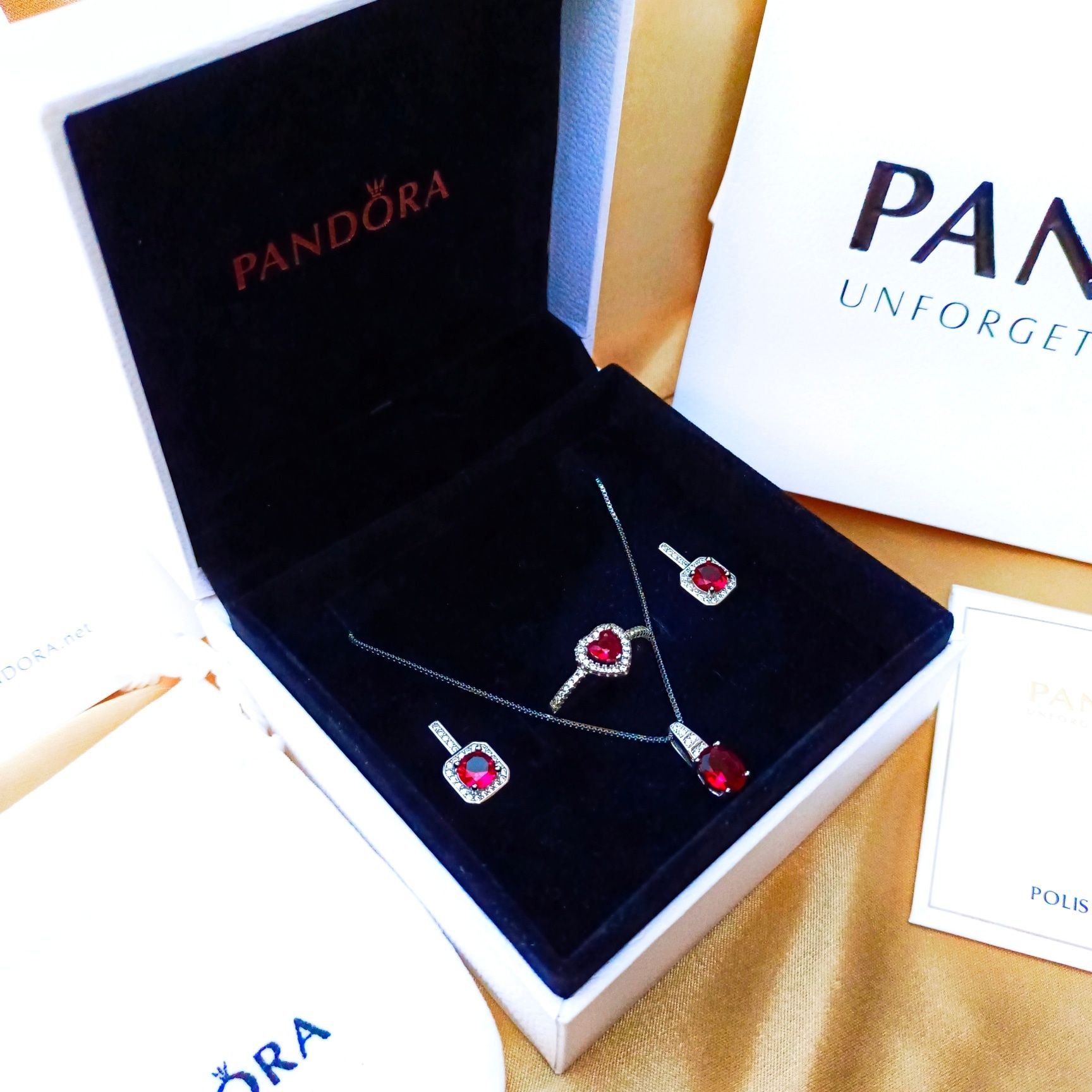 Серебряный набор Пандора Pandora, новые, 65% скидка