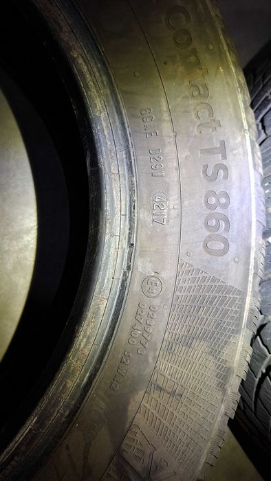 Anvelope iarnă 195/65 R15 Continental TS860, DOT 2017, set 2 bucăți
