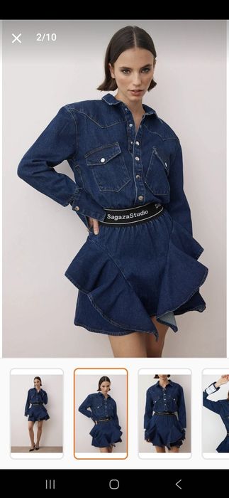 Дънкова рокля SagazaStudio