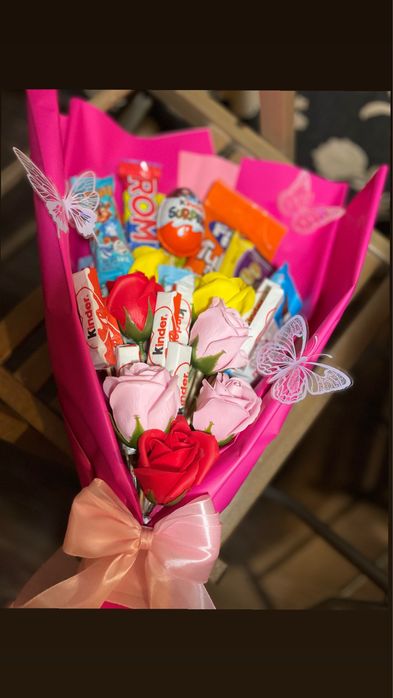 Buchet etern din sapun