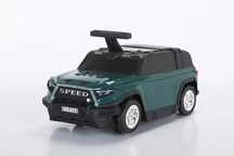 Valiza tip masinuta, Kinderauto SPEED, multifunctionala 2 in 1