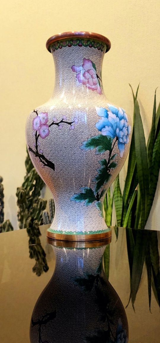 Большая ваза Клуазонне