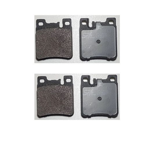 Set placute frana punte spate Mercedes Clasa C W202/W203, 1993-2007, CLK (C208/A208/C209/A209), 1997-2003, Clasa E (W124/W210/S210), 1991-2003, Clasa S C140, 1992-1999, SLK R171, SL R129, SRLine Polonia