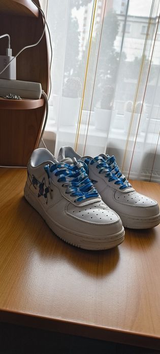 BapeSta Camo Blue