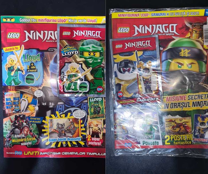 Reviste Ninjago Noi