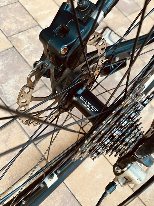 Vând MTB HLFLI Bike Challenge, Full Aluminiu Frâne pe Disc Hidraulice