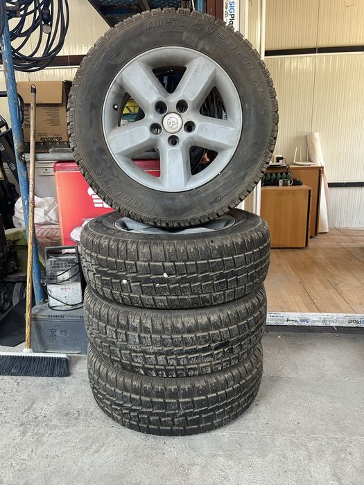 Set jante aliaj 16” cu anvelope 215/70 R16 Cooper M+S