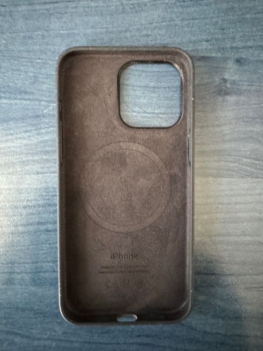 Husă IPhone 15 pro Max storm blue Apple MagSafe protectie originala