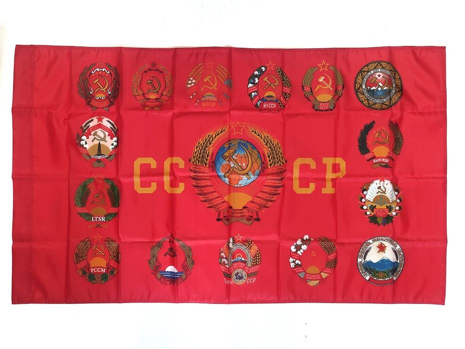 Флаги СССР. 145х90 см.