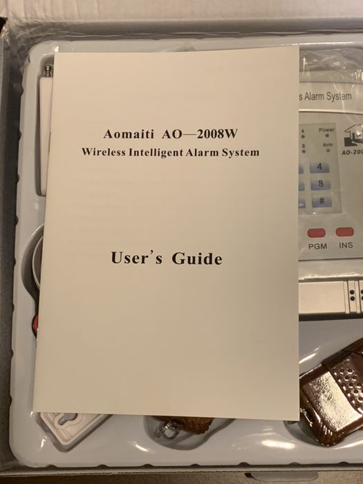 Sistem alarma casa nou sigilat