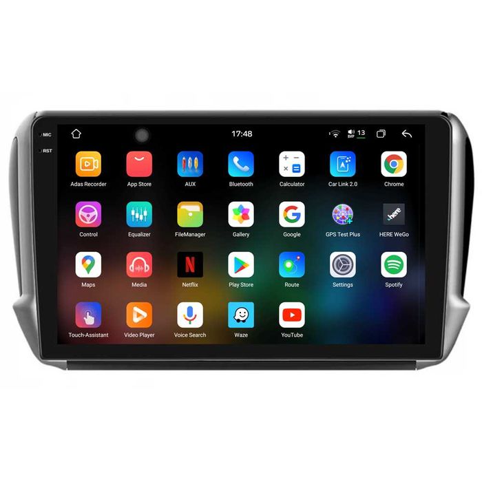 Navigatie Dedicata Andoid, Peugeot 208/2008  10Inch, Bluetooth,Carplay