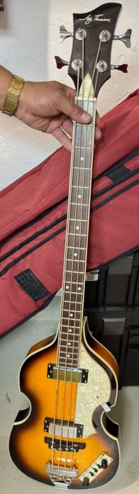 Бас китара Jay Turser Vintage Sunburst Viola-Style 4  „Princess“