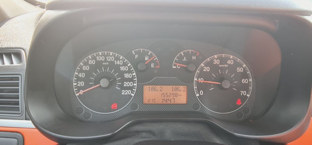 Fiat grande punto 1.4 benzina, 77cp,2006,156000km, dublu climatronic