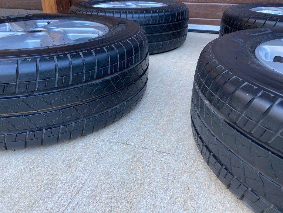 Jante Ford Transit Custom R16+Bridgestone noi 215/65R16C DOT0925 6x120