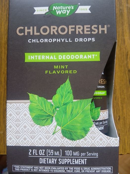 NATURES WAY CHLOROFRESH хлорофил концентрат капки 59ml