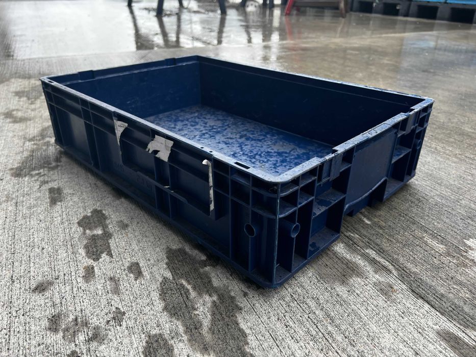 Cutii de depozitare din plastic 60x40x15 (industriale) - palet inclus