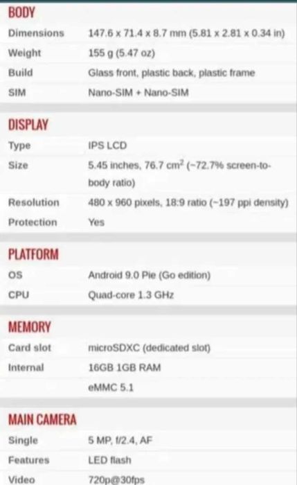Telefon Nokia C1, ca nou + husa + prinzatoare
