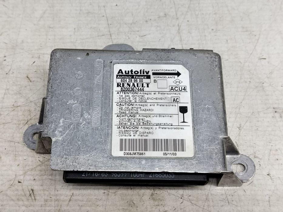 Calculator airbag 8200367444 Renault Megane 2 [2002 - 2006] 1.9 dci F