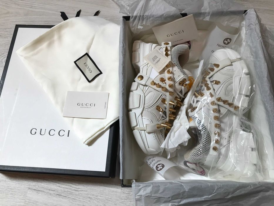 Gucci Flashtrek 37, limited edition, full box, retail 1200 euro