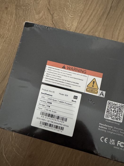 Beelink Mini PC Ryzen7 32/1tb Sigilat