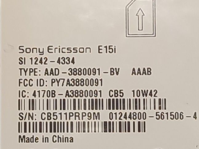 Sony Xperia C2105 + Sony Xperia E15i