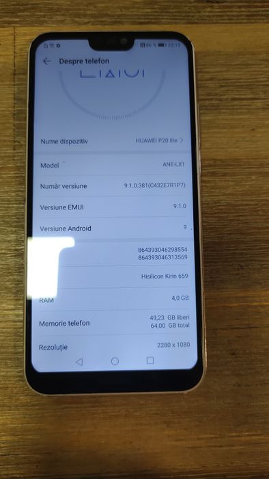 Huawei  p20 lite