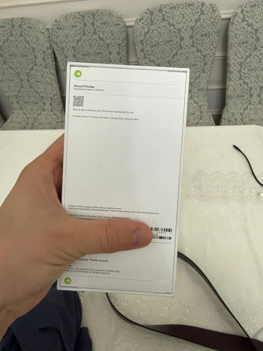 Айфон 17 про макс 256 гб