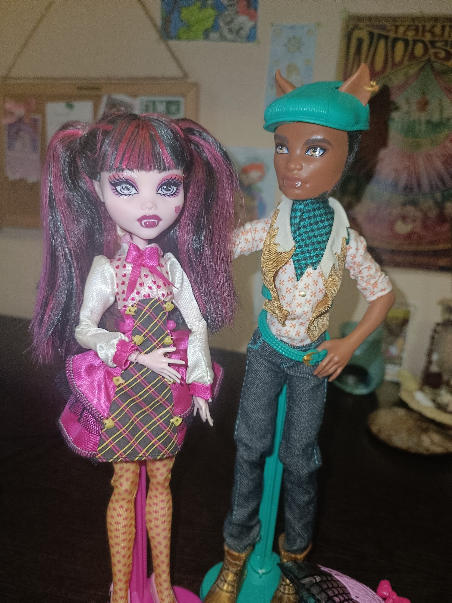 Куклы Монстр Хай Клод и Дракулаура сет | Monster High