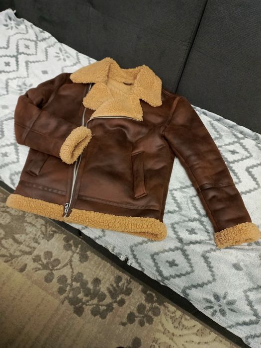 Кожено яке ZARA/ дебело/