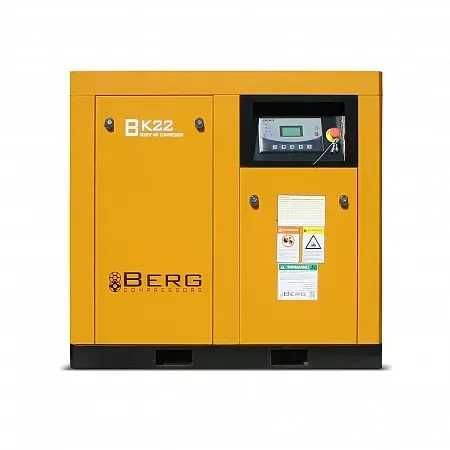 Винтовой компрессор BERG ВК-22 12 бар / 10 бар / 8 бар / 7 бар