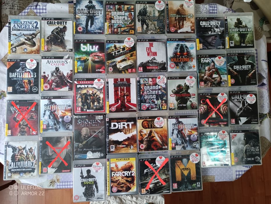 Игри за PS3 неразличими от нови