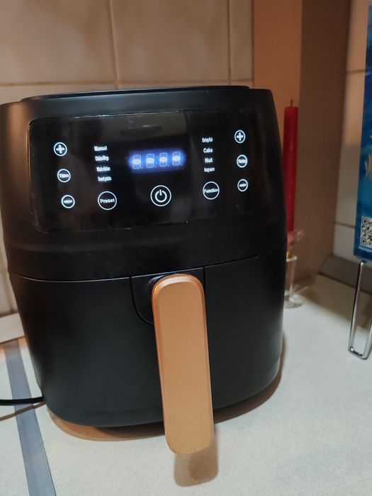 Friteuza cu Aer Cald, S-18 Air Fryer, 2400W, LCD Touch