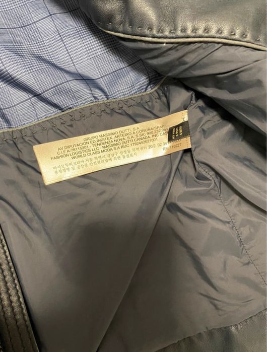 Geaca piele massimo dutti