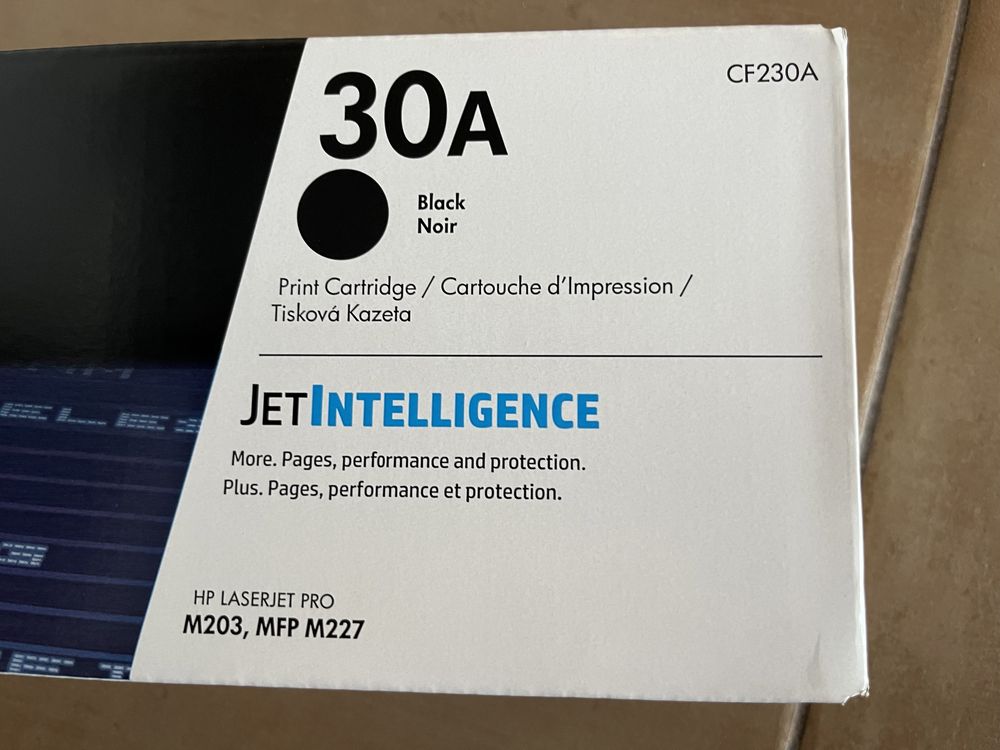 Cartus toner negru original laser HP 30A CF230A sigilat