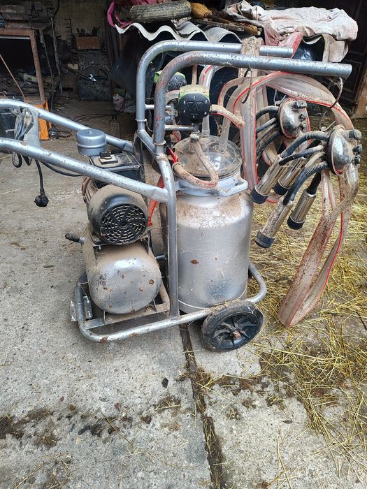 Vand aparat de muls vaci cu doua posturi