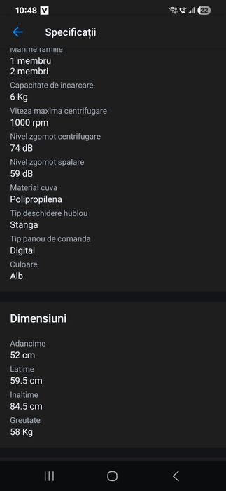 Masina de spalat WHIRLPOOL