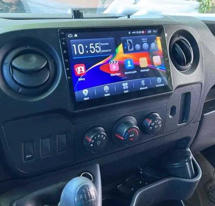 Navigatie Android Renault Master Opel Movano Nissan NV400 - CarPlay