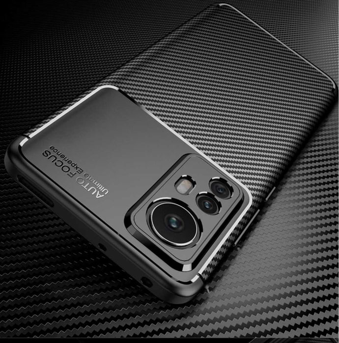 Husa Premium antisoc model Carbon pentru Xiaomi 12 5G / Xiaomi 12X