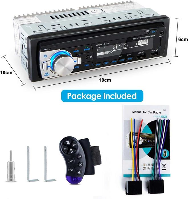 Bluetooth Hands-free MP3 радио за кола CENXINY N1901