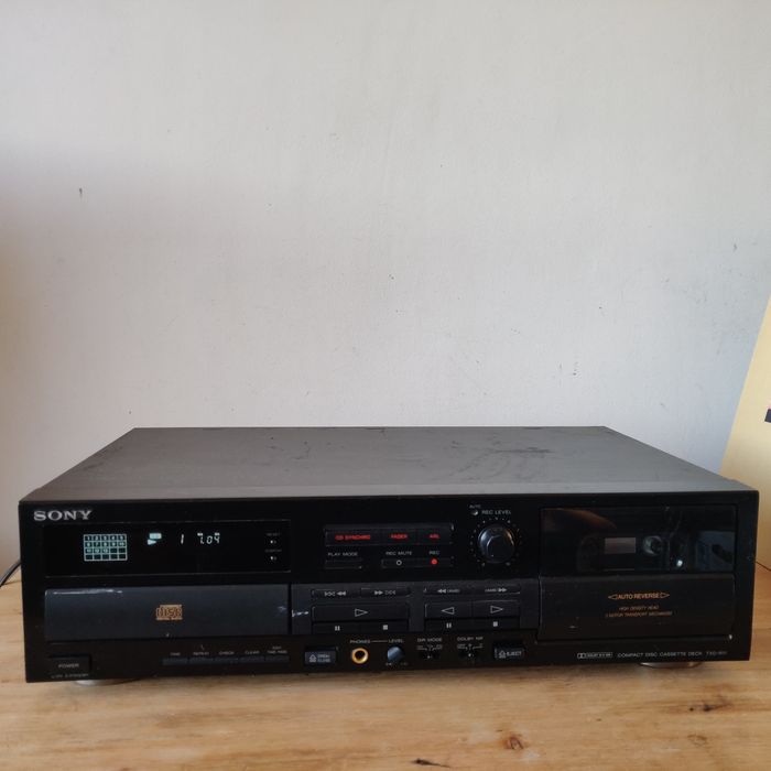 Sony TXD-R11 deck +cd player combo-vandut--defect