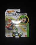 Hot Wheels - Количка от колекция Супер Марио, Luigi, Луиджи